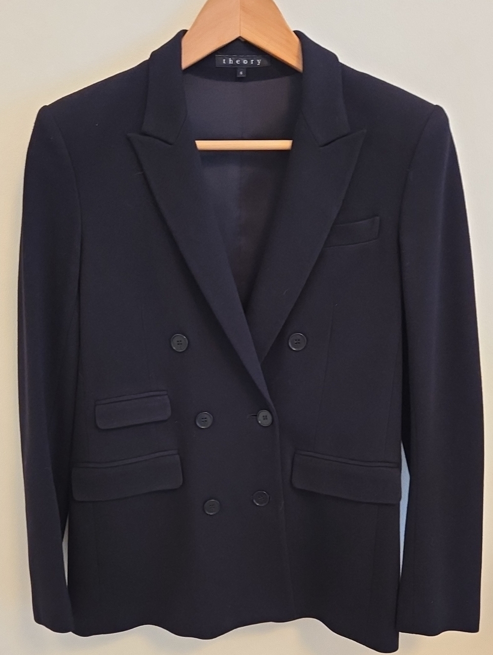 Theory Double-breasted Blazer - EUC